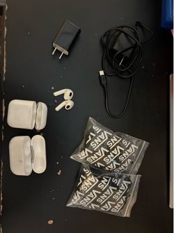 Electronics & Accessories Bundle – AirPods Cases, Apple Charger, Vans Laces