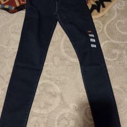 Women's Levis 720 High Rise Super Skinny Slim Denim Jeans Size 4 Long 27 x 30...New