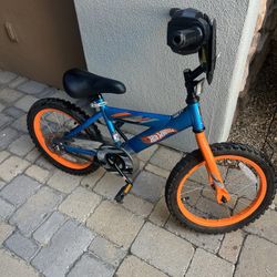 16" Dynacraft Hot Wheels, Boys BMX Bike, Kids Age 5-7 Years, Blue