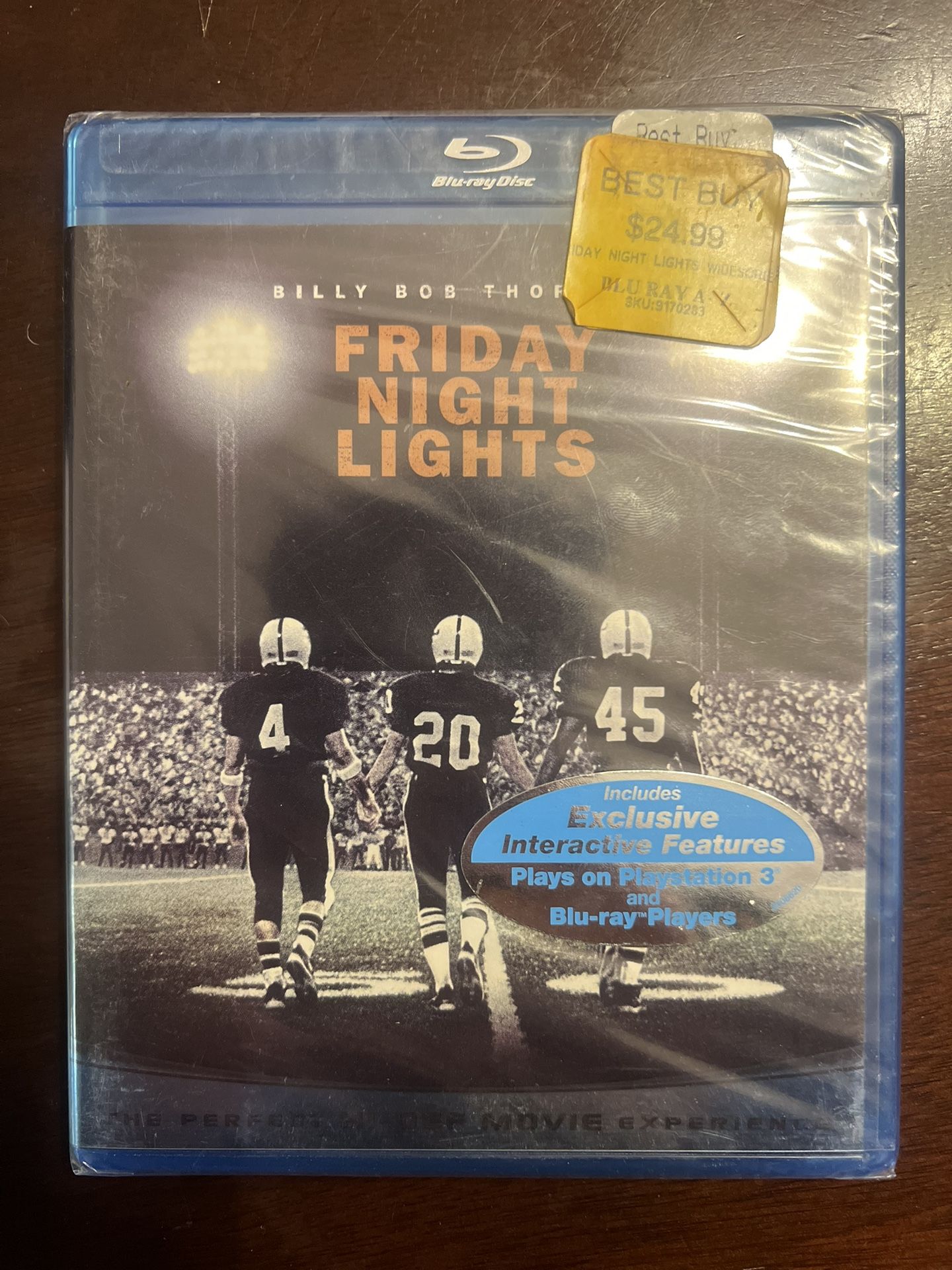 Friday Night Lights (Blu-ray, 2004) Billy Bob Thornton SEALED