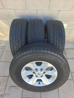 Toyota 4runner rims and tires
