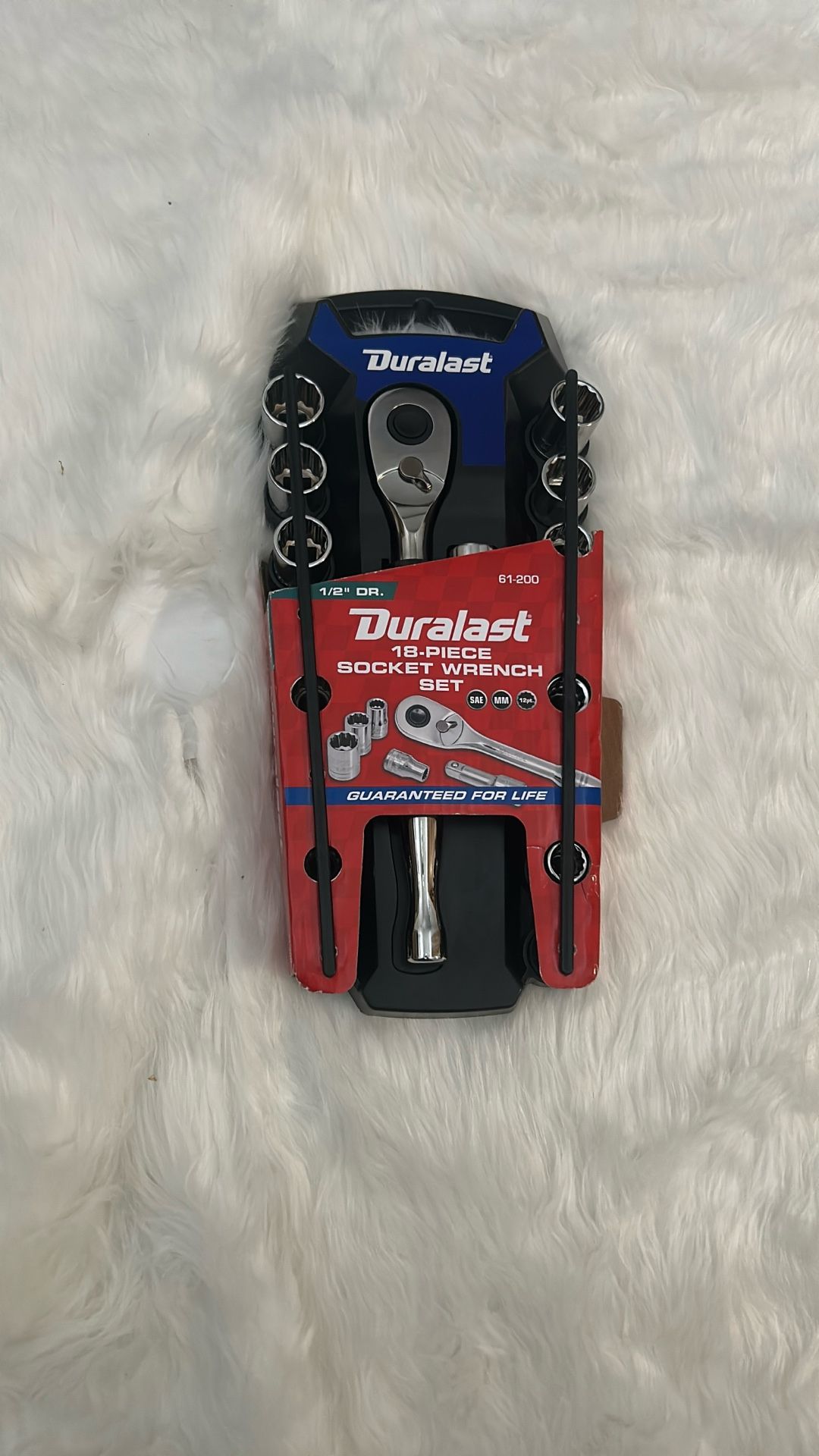 Duralast 18-Piece Socket Wrench Set 