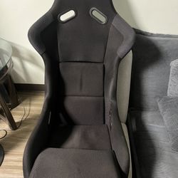 Rare Blitz Carbon Fiber Bucket Racing Seat 