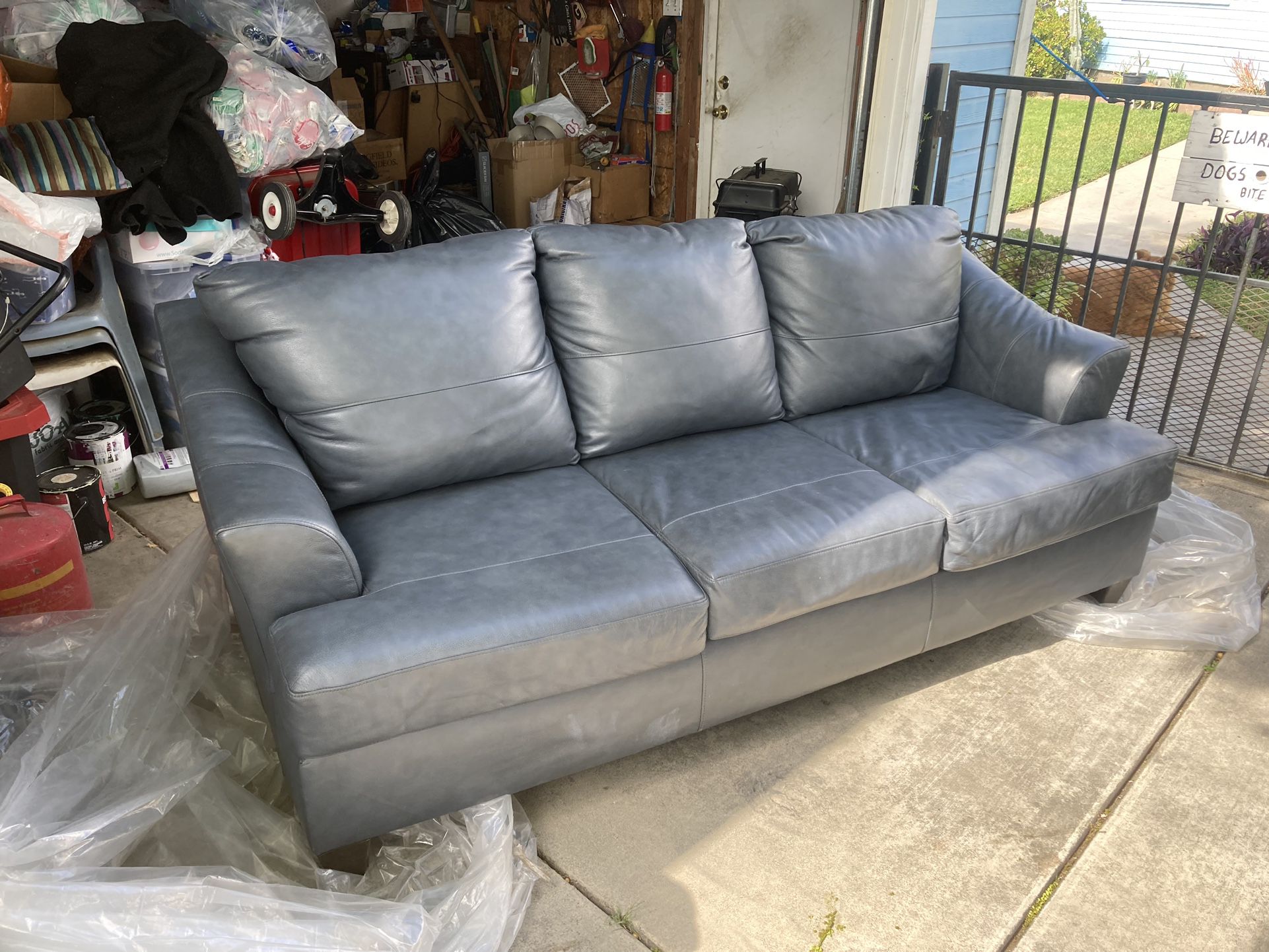 Lane Leather Sofa