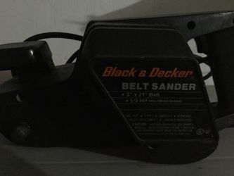 BLACK AND DECKER BELT SANDER