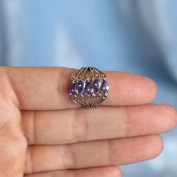 Beautiful Blue Tanzanite 