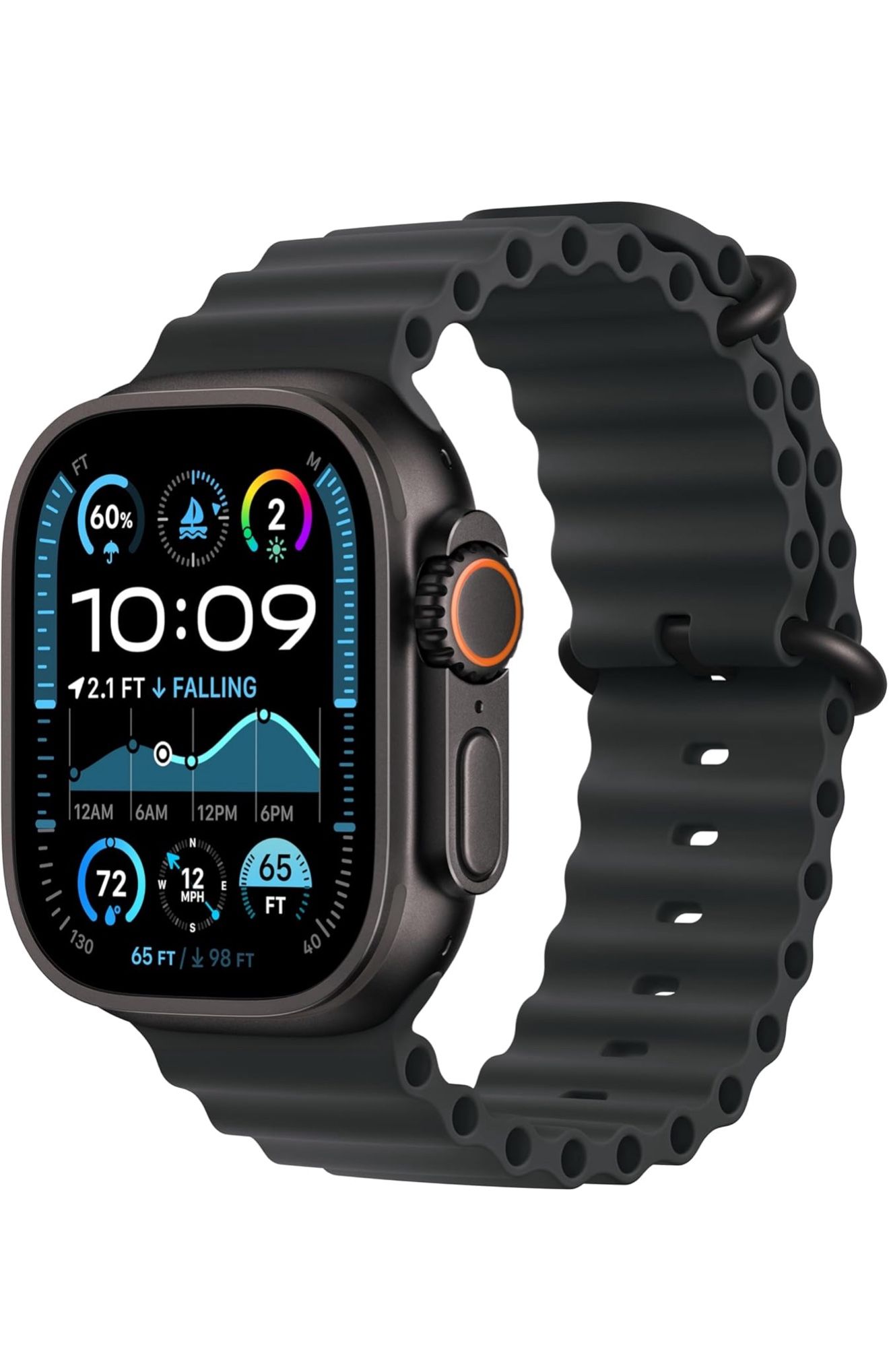 Apple Watch Ultra 2 - GPS + Cellular - Titanium Black