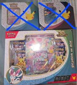 Pokemon TCG 30th Celebration Sealed - Sylveon ex Box