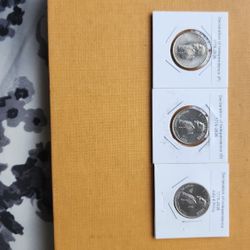 2026 Semiquincentennial Declaration Quarter Set (P, D & July 4th Privy Mark)