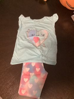 Girls set size 5T