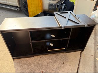 Black entertainment center