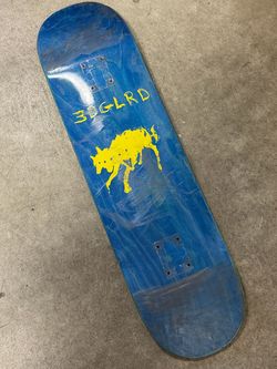 Used skateboard deck