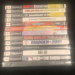Playstation 2 PS2 Game Lot(12 Games)TONY HAWK MADDEN MLB SMACKDOWN TETRIS NBA06+more(Post Nintendo Era)