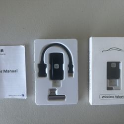 Wireless CarPlay Adapter New Updated Version, For Both iPhone And android Phones  Paired