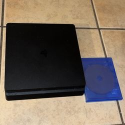 PlayStation 4 Slim PS4 Video Game System Console Nice Base Design