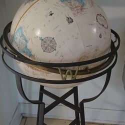 Replogle Globes Large Balancing Globe with Metal Stand