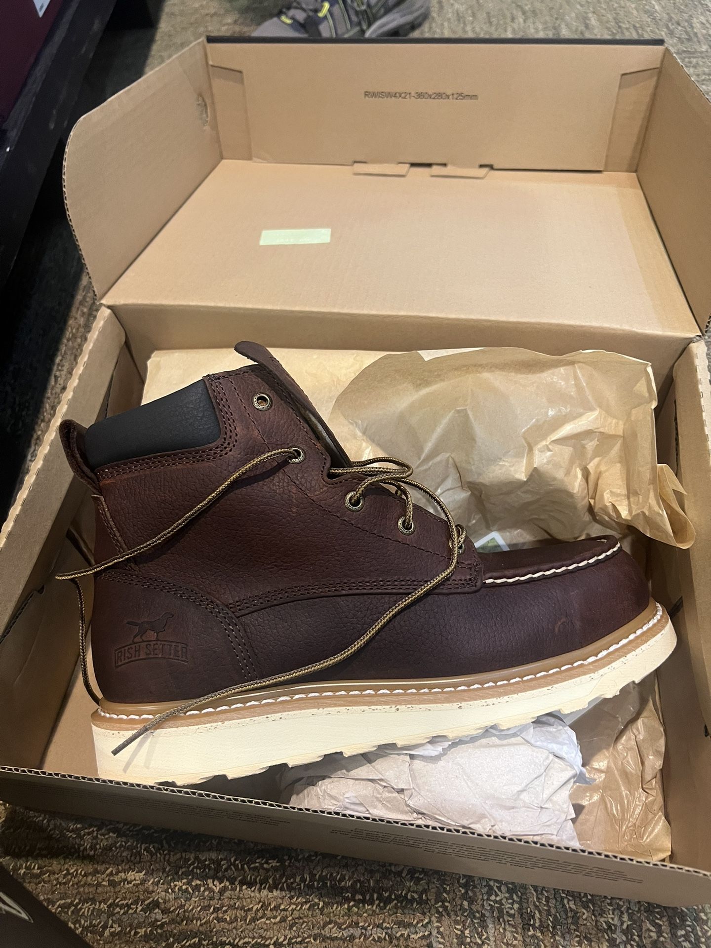 irish setter work boots steel toe