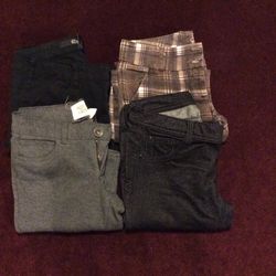 Lot of 4 Pants Size 3.