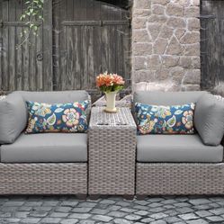 Merlyn 3 Piece Seating Group with Cushions