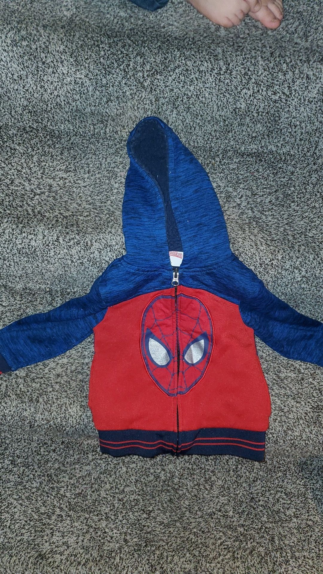 Spiderman sweater 3t