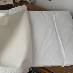 Lullaby Earth Mini Crib Mattress And Waterproof Cover