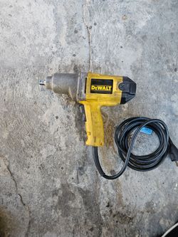 DEWALT DW292 corded impact wrench featuring a 1/2-inch