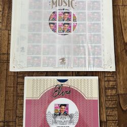 Elvis Presley Commemorative Stamp Collectibles
