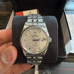 Tudor Prince Day Date 36mm Full Box & Papers