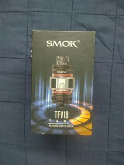 SMOK TFV18 Tank Plating Matte Black
