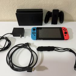 Nintendo Switch V1 Complete with Accessories and Cables