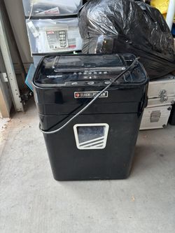 paper shredder (check description)