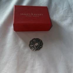 James Avery Celtic Love Knot Brooch 