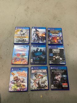 PS4 games