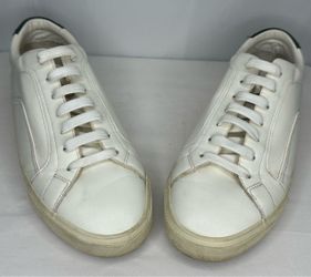 Zara men’s White Leather Sneakers