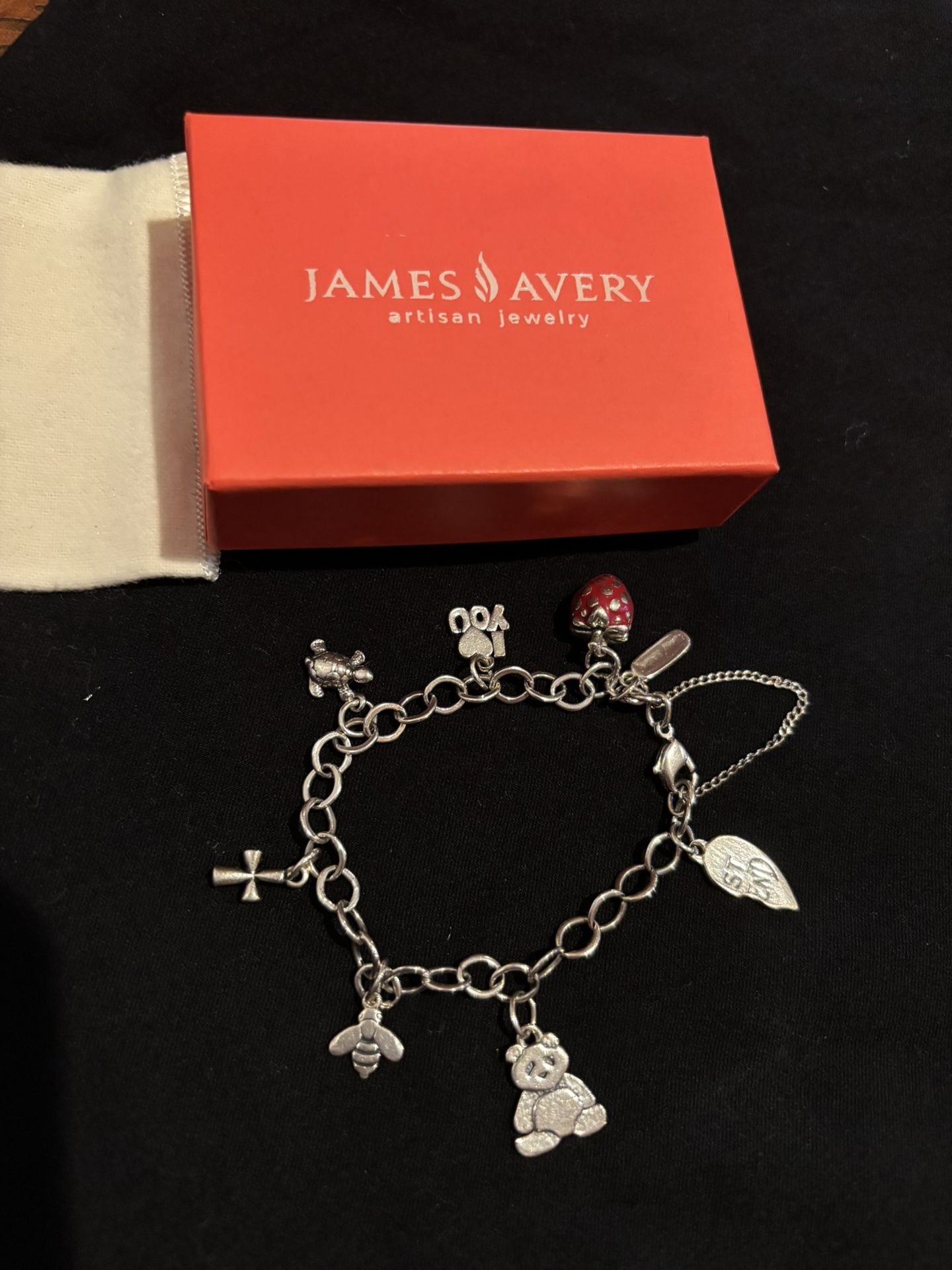 James Avery Bracelet With Charms