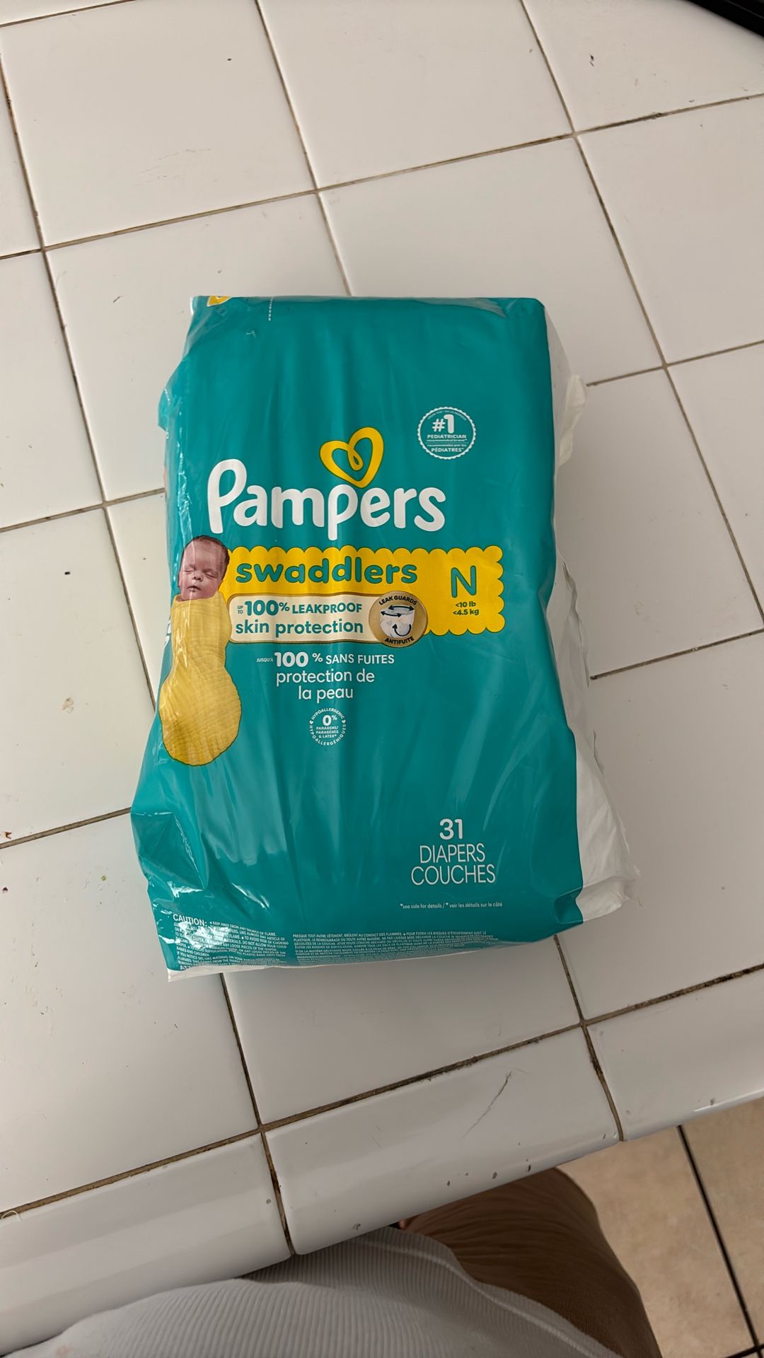 Free Pampers Diapers - Newborn