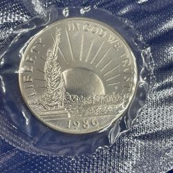 1986-S Statue Of Liberty Commemorative Half Dollar Clad Coin Set 