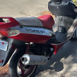 Tagged And Clean Title Pink Slip In Hand 150cc Scooter 