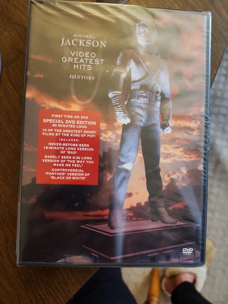 MICHAEL JACKSON DVD's - Never Opened