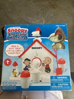The Original Snoopy Sno-Cone Machine