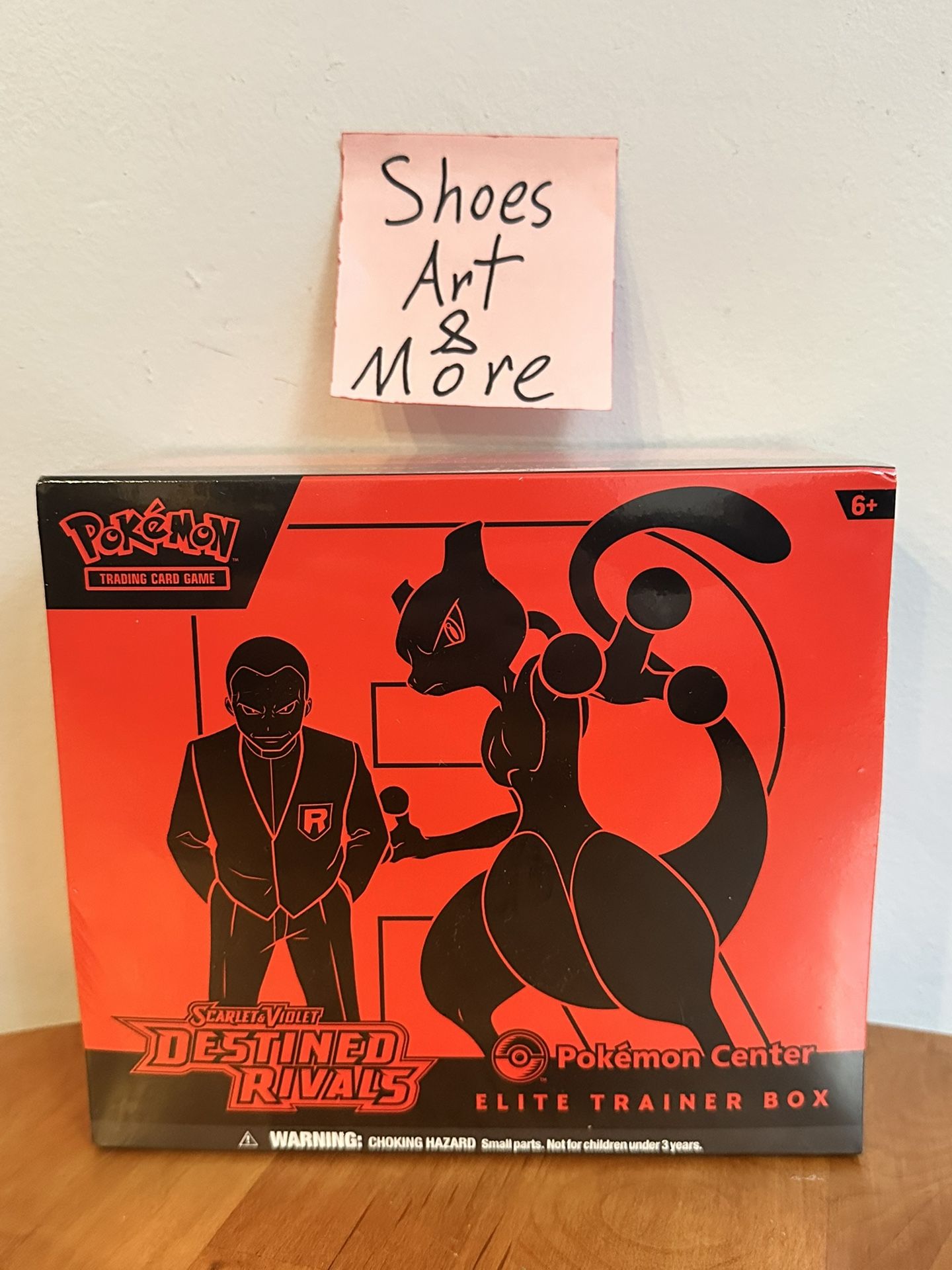 Destined Rivals Pokemon Center Exclusive Elite Trainer Box (ETB) Factory Sealed