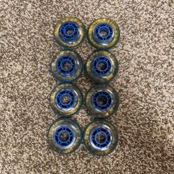 Labeda 76 mm Blue Soft Skate Wheels