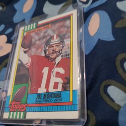 Joe Montana Card