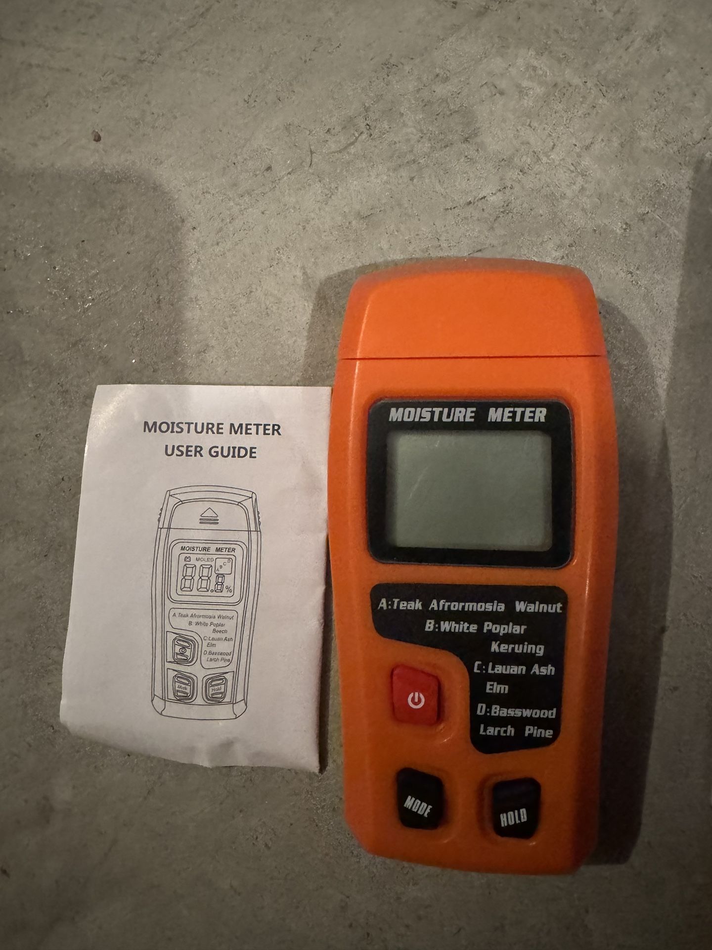 Digital LCD Wood Moisture Meter Detector Tester Wood Firewood Paper Cardboard