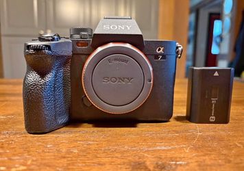 Sony A7iv camera