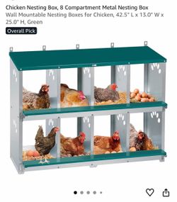 Chicken nesting coop