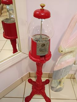 Solid metal/glass Candy dispenser...