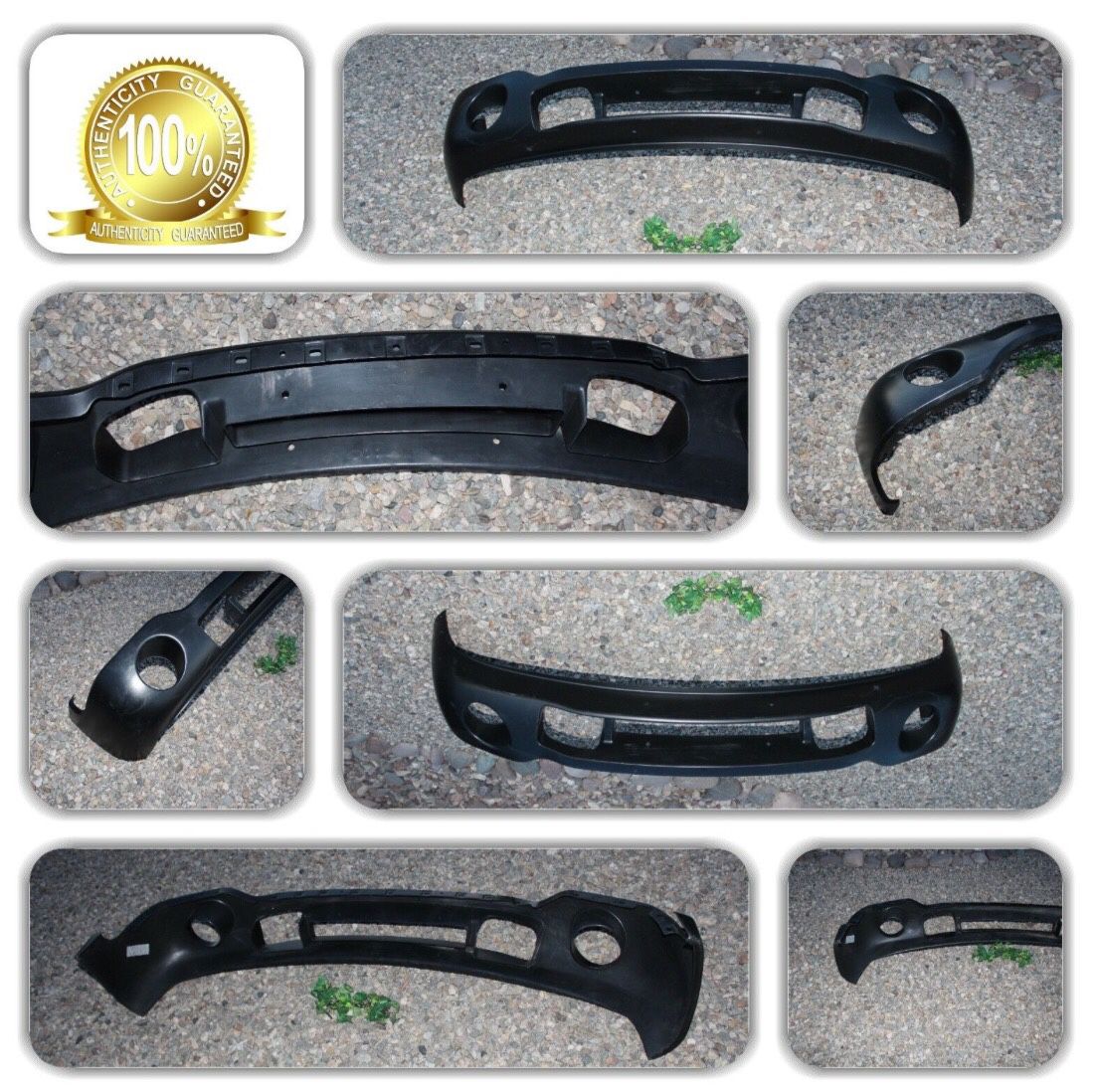 PRIMED FRONT BUMPER REPLACEMENT COVER FOR 2003-2007 GMC SIERRA!
