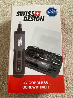 Cordless Screwdriver—Brand New