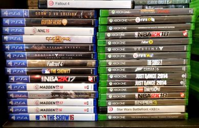 PlayStation 4 PS4 & Xbox One Games! - Pick & Choose! - Pleade Read
